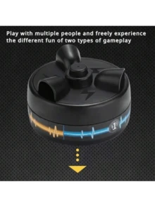 Mini Shock Wheel Teasing Lie Detector Stress-Relief Finger Prank Game, Desktop Stress-Relief Desktop Game, Family Gathering Game, Lie Detector Stress-Relief Prank Party Finger Game, Suitable For Various Occasions And People, Adding Fun To Different Settings. Perfect Christmas Gift. - Multicolor - View 5