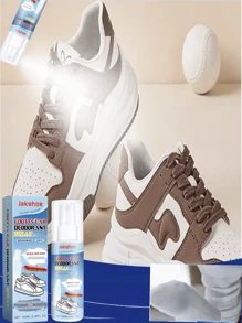 Spray eliminador de olores de zapatos y calcetines de 100ml - Elimina rápidamente los olores desagradables, mantiene los pies secos y frescos, diseño de rociado conveniente para el cuidado diario de los pies, apto para todos