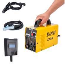 Adir Mini Soldadora Inversora 130A con Kit  Completo para Electrodo Revestido Amarillo 3480 - Amarillo - Ver 6