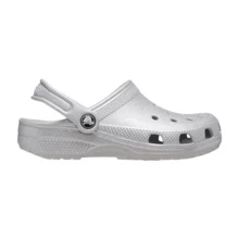 Crocs Classic Glitter Clog K - Silver glitter - View 1