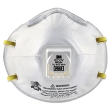"Particulate Respirators, Standard Size – 8200, 8210, 8210V Models, With And Without Cool Flow Valve, 10–20/Box"