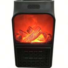 1 Pieza Calentador Eléctrico Portátil 1000W, Temporizador y Control de Temperatura, Calefactor Seguro para Invierno en Hogar u Oficina - Tipo de Enchufe A USA (110-127V) - Ver 6