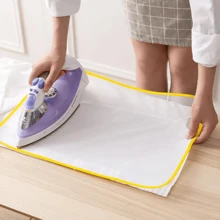 1pc Heat Resistant Protective Ironing Cloth Net, Home Ironing Mat, High Temperature Resistant Ironing Board, Iron Protective Net, Ironing Gloves
