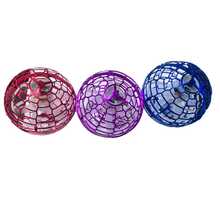 Fliegende Kugel Leuchte, Schwebende Kugel, LED Boomerang Luftball, Fliegender Spinner Mini Drohne Magische Drehende Flugkugel, Drinnen und Outdoor