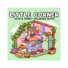 Adult And Teen Hygge Style Coloring Book, Relaxing Bold Simple Designs With Cozy Corners (Bold Simple Coloring Series) - Pink - View 12