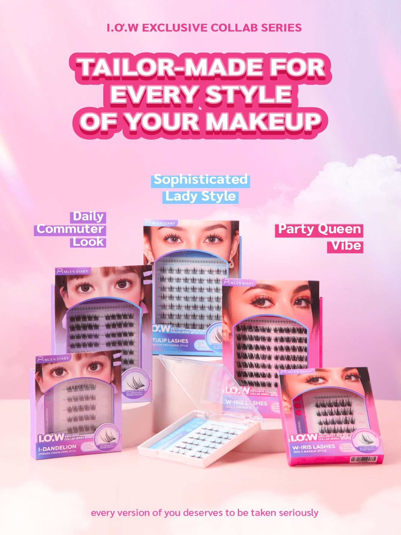 Mlen Diary Lashes Clusters, 132pcs C Curl 9-13mm Individual Lashes, DIY Manga Eyelash, Reusable Natural Fluffy Lashes At Home Lash Clusters, Eyelash Clusters, Individual Eyelashes, Lashes, Fake Lashes