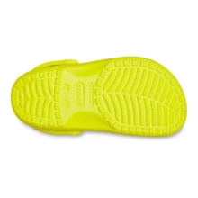 Crocs 儿童经典木屐、休闲百搭夏季穿孔凉鞋 - 酸度 - 查看 3