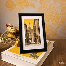 1/3件/套 4x6”、“5x7”、“8x8”、“8x10”、“11x14”、“12x16” PVC桌面相框，带衬垫，6种尺寸，适用于家居装饰、婚礼、派对、婴儿派对、周年纪念、照片墙，黑色，可横向或纵向壁挂（不含相纸）