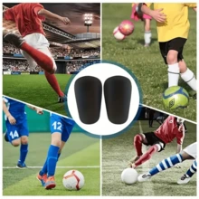 2 piezas Mallas de fútbol genéricas, mini ligeras, blancas - Mallas de fútbol mini de material PET duradero, talla XS-S, aptas para todas las estaciones, con pie cerrado - Equipo protector deportivo multifuncional apto para hombres y mujeres, equipo de fútbol mini resistente y duradero, sin carga, sin batería - Opción ideal para Acción de Gracias, apta para fútbol juvenil y celebración de adultos, Espinillera de fútbol mini - Multicolor - Ver 11
