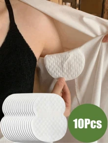 Armpit Sweat Pads, Disposable Underarm Absorption Sweat Pad, And Effective, Breathable, Invisible, Absorbing Patch, Lightweight And Sweat Absorbing,Comfortable And Odorless, Easy To Use, Suitable For Both Men And Women In Hot Summer(10PCS/50PCS/100PCS )Body Care For Travel,Sport,Outdoor,Summer,Stickers, Christmas For Holiday Gift Giving