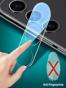 3pcs Tempered Glass Camera Lens Protector Film, High Definition Glossy Surface, Explosion-Proof, Auto Adsorption, High Hardness, Round Edge Dustproof Design, Compatible With Apple/ Galaxy/ Mi/Redmi/Honor/Magic 6 5 Lite And More Models Gift For Birthday, Family, Friends Lens Protector, Phone Accessories