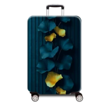 1pc Plant Style Series Printed Pattern, Thickened Suitcase Protective Cover, Thickened Suitcase Accessories, Suitable For Business, Business Trips, Vacations, Travel, Luggage Check-In, Back To School, Add Color To Your Suitcase. Suitable For 20-28 Inch Suitcases. Travel Essentials Travel Accessories Vacation Summer Holiday Bag For School School Accessories School Stuff - Multicolor - View 10