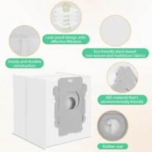 أكياس استبدال لمكنسة الكهربائية ايروبت - متوافقة مع ايروبت رومبا I7+، I1+، I2+، I3+، I4+، I5+، I6+، I8+، J6+، J7+، J8+، J9+، S9+، اندماج I5+، J5+، J7+، J9+، مصنوعة من مادة PP المتينة للعناية الأرضية الفعالة