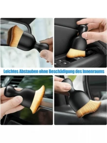 11pcs Car Cleaning Kit, Includes Tire Brush, Microfiber Cleaning Gloves, Scraper Pad And Detail Sponges For Interior & Exterior Care, An Excellent Choice For Car Cleaning