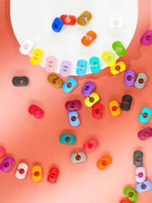 24pcs Silicone Wine Glass Charms, Suitable For Champagne, Cocktail And Martini Glasses, Perfect For Party Wine Glass Markers, Wedding And Birthday Supplies, Home And Party Decorations - Multicolor - View 9