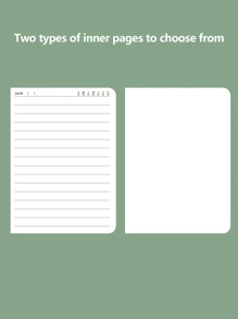 B6 Notebook/Notepad, Muted Colors, Compact Size, Blank Pages, Portable Pocket Diary, Suitable For Doctor, Nurse, Memo Taking School Supplies, Back To School