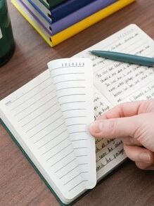 B6 Notebook/Notepad, Muted Colors, Compact Size, Blank Pages, Portable Pocket Diary, Suitable For Doctor, Nurse, Memo Taking School Supplies, Back To School