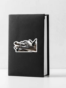 Bombardiro Crocodilo (Italian Brainrot) Sticker,Funny MeMe Sticker,Vinyl Sticker For Water Bottle Sticker,Kindle Sticker,Phone Sticker,Book Stickers - Multicolor - View 6