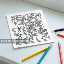 Adult And Teen Hygge Style Coloring Book, Relaxing Bold Simple Designs With Cozy Corners (Bold Simple Coloring Series) - Pink - View 6