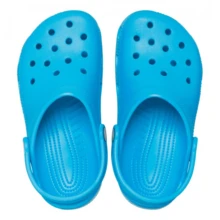 Crocs Dép clog cổ điển cho trẻ nhỏ màu xanh Venetian 206990-4OX - Xanh Venice - Xem 2