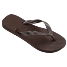 Havaianas Women's Plain Flip Flops - Strappy Top - 咖啡棕 - 查看 3