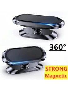 1 buah Dudukan Ponsel Mobil Magnetik, Dudukan Paduan Tahan Air, Dudukan Ponsel Mobil untuk Dashboard, Dudukan Ponsel Navigasi GPS, Kompatibel dengan Smartphone, Gunakan dengan Pelat Magnetik yang Kompatibel dengan iPhone, Ponsel Android, Hadiah untuk Ulang Tahun, Keluarga, Teman, Aksesori Mobil - MultiWarna - View 4