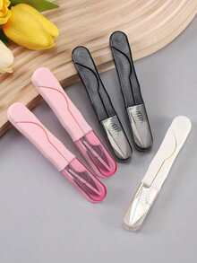 1pc Pink Portable Scissors | Embroidery Scissors | U-Shaped Sewing Scissors | Sewing | Valentine's Day Gift - Multicolor - View 6
