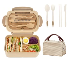 1pc 1200ml Adult Bento Box With Cutlery And Leak Proof Lid, 3-Layer Lunch Box, School Supplies, Back To School (Cutlery, Lunch Box, And Storage Bag Can Be Purchased)