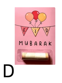 讓您的節日送禮更特別！這款 1 件組開齋節 Mubarak 現金紅包與賀卡，非常適合兒童在齋月與伊斯蘭慶典使用 - 彩色 - 查看 14