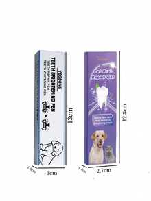 YEGBONG Bolígrafo para limpieza dental de mascotas, diseñado para perros y gatos, herramienta de limpieza profunda para eliminar el sarro y refrescar el aliento (empaque aleatorio, nuevo o viejo, ¡gracias por su comprensión!) - Multicolor - Ver 6