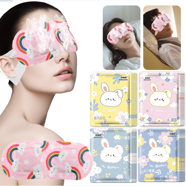 1/10/20/30PCS Steam Eye Mask With Various Fragrances To Moisturize The Eyes, Relieve Fatigue, Relax The Body And Mind, Suitable For Long-Term Use Of Electronic Products Such As Computers And Mobile Phones, Students With High Study And Work Pressure, Office Workers, Business Travelers, Tourists, And Those Who Stay Up Late