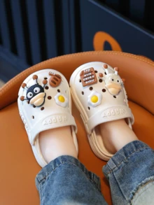 Toddler Anti-Collision Breathable Slippers, 1-3 Years Old, Indoor Waterproof Soft Baby Boy/Girl Summer Sandals