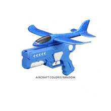 1 szt. Zabawki do wyrzutni samolotów, piankowy szybowiec z wyrzutnią dla chłopców i dziewcząt, 2 tryby lotu, samolot wyrzutni dla dzieci, zabawki do uprawiania sportów na świeżym powietrzu, prezenty dla chłopców i dziewcząt w wieku 4, 5, 6, 7, 8, 9, 10 i 12 lat