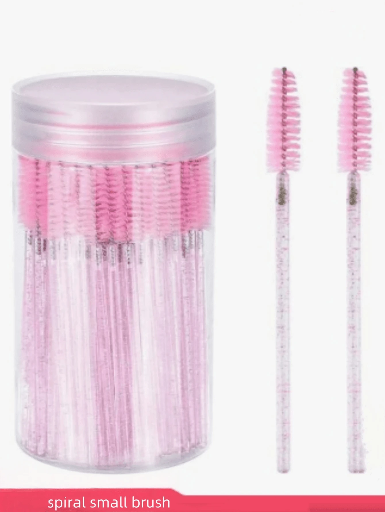 100/50 Eyelash Brushes, Bendable Cleaning Brushes, Eyelash Extension Brushes, Eyebrow Brushes