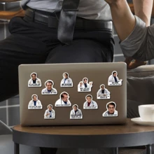 12pcs Funny Diet Fridge Magnets For Kitchen And Home, Inspirational Quotes For Healthy Lifestyle - Multicolor - View 6