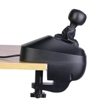 DOYO PC USB Simulator Gear Shifter | Compatible With G29 G27 G25 G920 T300RS/GT | Six-Speed H Pattern With Reverse | Ideal  Compatible With ATS ETS WRC Sim Racing Games - 黑色 - 查看 7