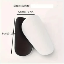 2 piezas Mallas de fútbol genéricas, mini ligeras, blancas - Mallas de fútbol mini de material PET duradero, talla XS-S, aptas para todas las estaciones, con pie cerrado - Equipo protector deportivo multifuncional apto para hombres y mujeres, equipo de fútbol mini resistente y duradero, sin carga, sin batería - Opción ideal para Acción de Gracias, apta para fútbol juvenil y celebración de adultos, Espinillera de fútbol mini - Multicolor - Ver 8