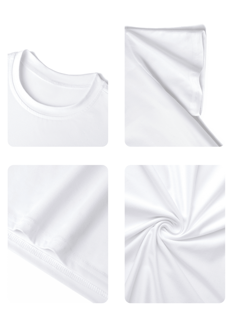 Girls' Casual Printed Round Neck Short Sleeve T-Shirt, Suitable For Summer Student And Children Wear - Comfortable Life Bus Tree Series Artistic Style T-Shirt, Inspiring Imagination And Self-Expression - White - View 6