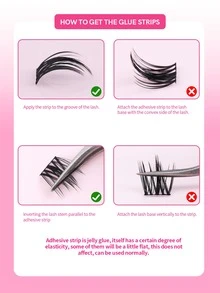 Mlen Diary Lashes Clusters, 132pcs C Curl 9-13mm Individual Lashes, DIY Manga Eyelash, Reusable Natural Fluffy Lashes At Home Lash Clusters, Eyelash Clusters, Individual Eyelashes, Lashes, Fake Lashes