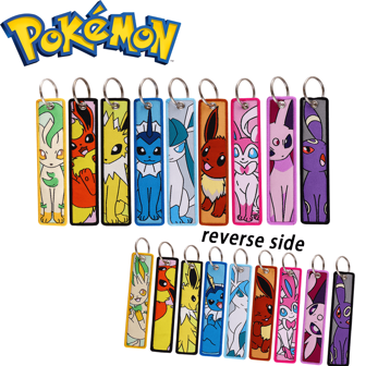 pocket monsters Pokemon Cartoon Character Peripheral Backpack Buckle Keychain 1pc Cute Cartoon Key Chain: Elegant Embroidered Pendant, Fashionable Accessories And For Men And Women Backpack For School Car Accessories Goth Y2k Halloween Accessories Teachers Day Christmas Gift Ideas Bag Charms Car Friend Sister