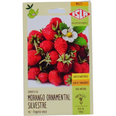 Semente Para Plantio Isla Multi Morango Ornamental Silvestre
