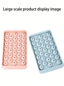 1pc Ice Lattice, Circular Ice Block Mold, Made Of Materials