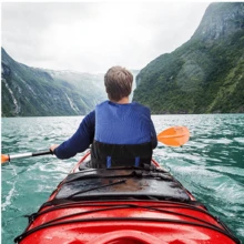 S M L XL XXL XXXLStock Adult Buoyancy Aid Sailing Kayak Boating Life Jacket Vest With A Whistle Attached - Blue - View 4