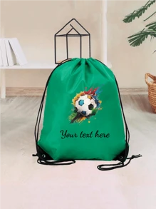 Presente perfeito para o aniversário, aniversário de casamento ou Dia das Mães. Bolso de nylon personalizado com cordão e nome, texto ou logotipo, mochila personalizada para organizadores de eventos. Uma bolsa adequada para homens e mulheres usarem no dia a dia, para sair, se exercitar, viajar, fazer compras e ir à praia. Perfeito para o Natal, Dia de Ação de Graças, volta às aulas, local de trabalho, deslocamento, festas e reuniões. Um presente ideal para mulheres. O presente perfeito para mães de Natal, filhas de professores. Filhas personalizadas.