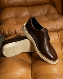 Giovanni Casual Adult Oxford Dress Shoe - 白蘭地 - 查看 2
