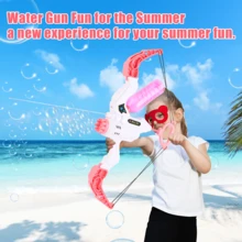 Bow Arrow 3 In 1 Bubble Machine And Water Gun