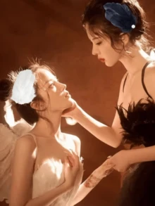 2 piezas Clip para el cabello con plumas de cisne blancas, accesorio para el cabello de boda nupcial, ornamento para el cabello, accesorios para el cabello, disfraces de fiesta, regalos para amigos en el Día de San Valentín