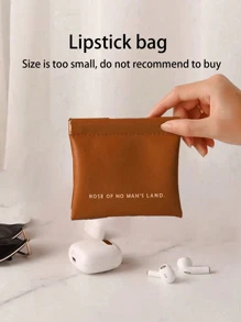 1 pièce Sac cosmétique imperméable à double couche, sac de maquillage en PU, sac de toilette de voyage en PVC, porte-pinceau de maquillage grande capacité, sac organisateur multifonction pour l'été, sac de voyage portable, sac de plage, boîte de rangement pour maquillage de salle de bain, convient pour le salon, la cuisine, la salle de bain, la Saint-Valentin, les demoiselles d'honneur, les anniversaires, les amis, les professeurs, les vacances, la mère, organisateur de voyage cosmétique, accessoires à fermeture éclair, manucure