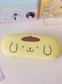 Sanrio Astuccio per occhiali carino con il personaggio Kuromi viola per donna, organizer per gioielli e occhiali da sole rosa con stampa My Melody, resistente e compressibile, accessorio portaocchiali estivo blu Cinnamoroll essenziale per auto e viaggio, portaocchiali da scrivania per scuola e ufficio, articoli Pochacco, regali di gruppo per damigelle, infermiere e insegnanti, regali per ragazze per vacanze e compleanni, articoli autorizzati Sanrio.