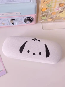 Sanrio Astuccio per occhiali carino con il personaggio Kuromi viola per donna, organizer per gioielli e occhiali da sole rosa con stampa My Melody, resistente e compressibile, accessorio portaocchiali estivo blu Cinnamoroll essenziale per auto e viaggio, portaocchiali da scrivania per scuola e ufficio, articoli Pochacco, regali di gruppo per damigelle, infermiere e insegnanti, regali per ragazze per vacanze e compleanni, articoli autorizzati Sanrio.